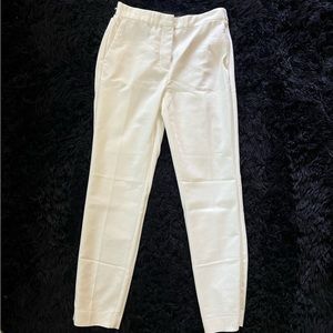 Zara straight leg  white pants in Small